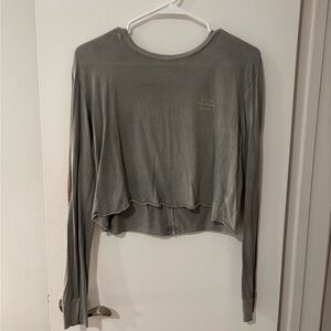 Grey thrills long sleeve
